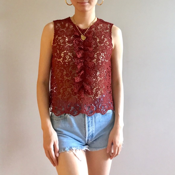 Zara Tops - Zara lace blouse